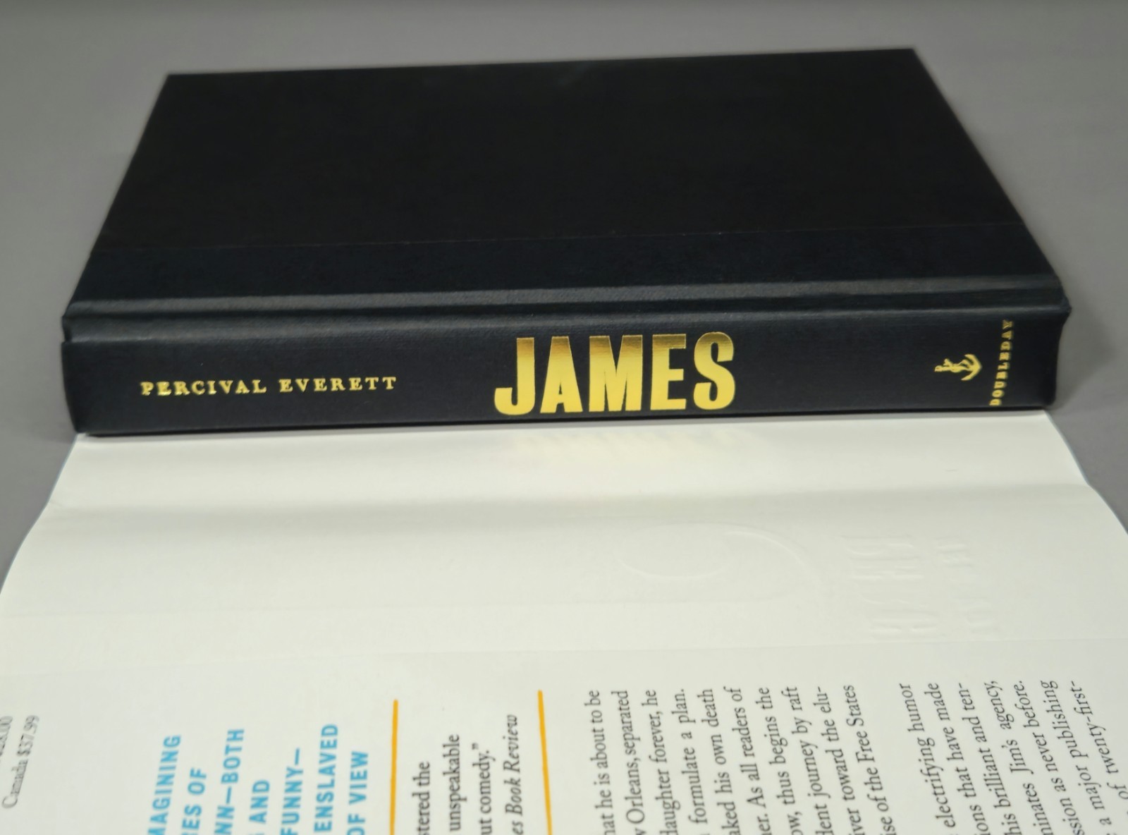 *SIGNED/1st Edit/2nd Print* James, Percival Everett, HC/VG+/FREE SHIP/NBA WINNER