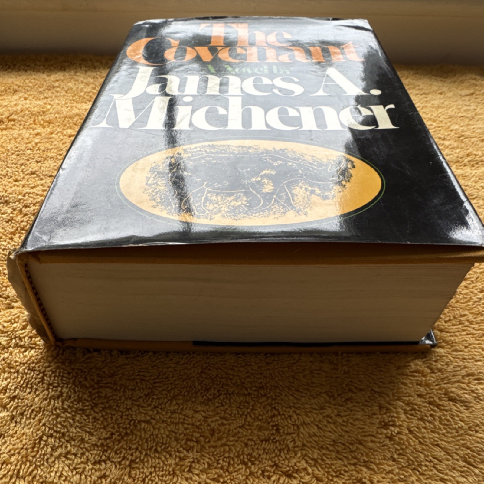 James A. Michener The Covenant Hardcover First Trade Ed 1980 w/ Dust Jacket