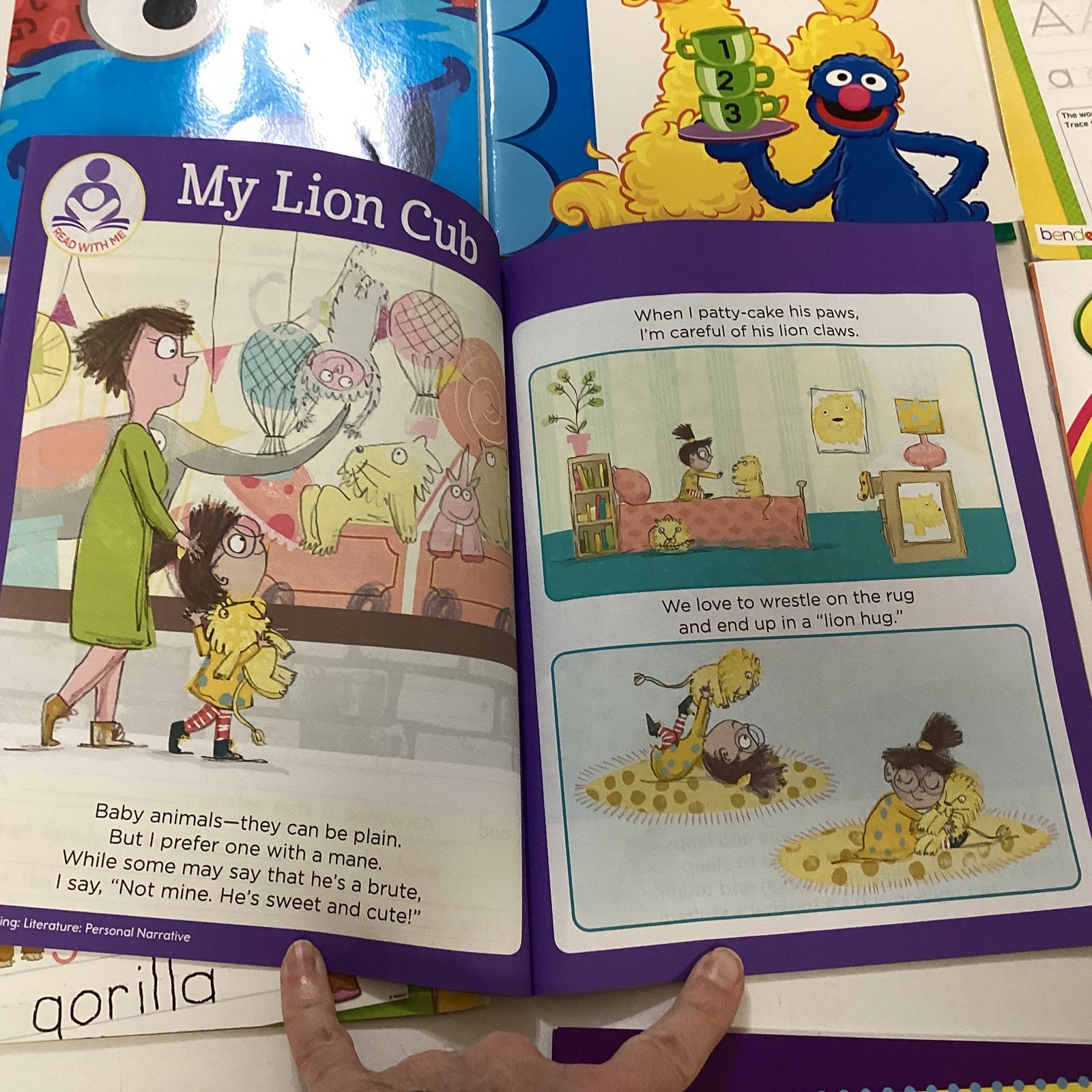 Alphabet Numbers Printing Practice Preschool Kindergarten 7 Activity Book Lot
