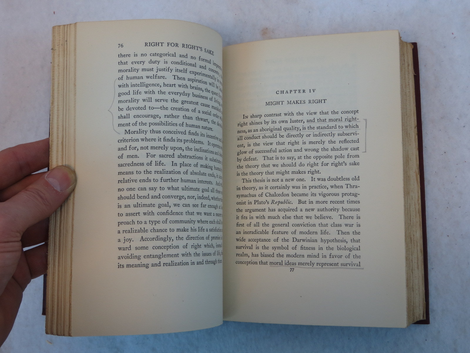 M.C. Otto THINGS AND IDEALS Henry Holt And Company New York, 1924