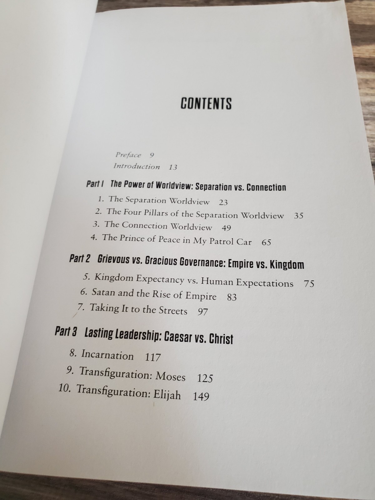 War of Worldviews : Choosing Connection in a Culture of Separation Jamie Winship