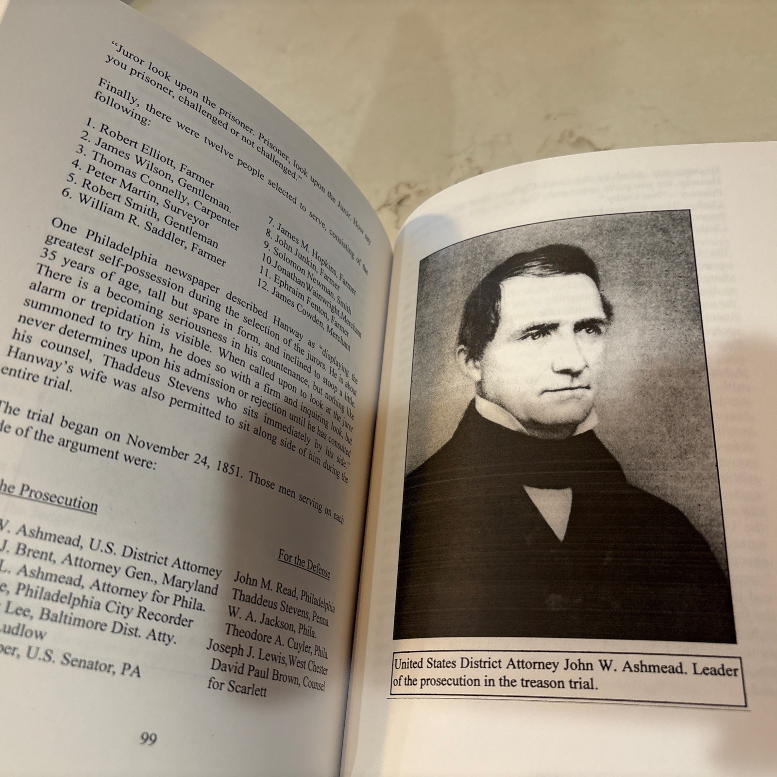 Treason At Christmas Sept. 11, 1851 SC By L. D. Rettew Signed- Underground RR