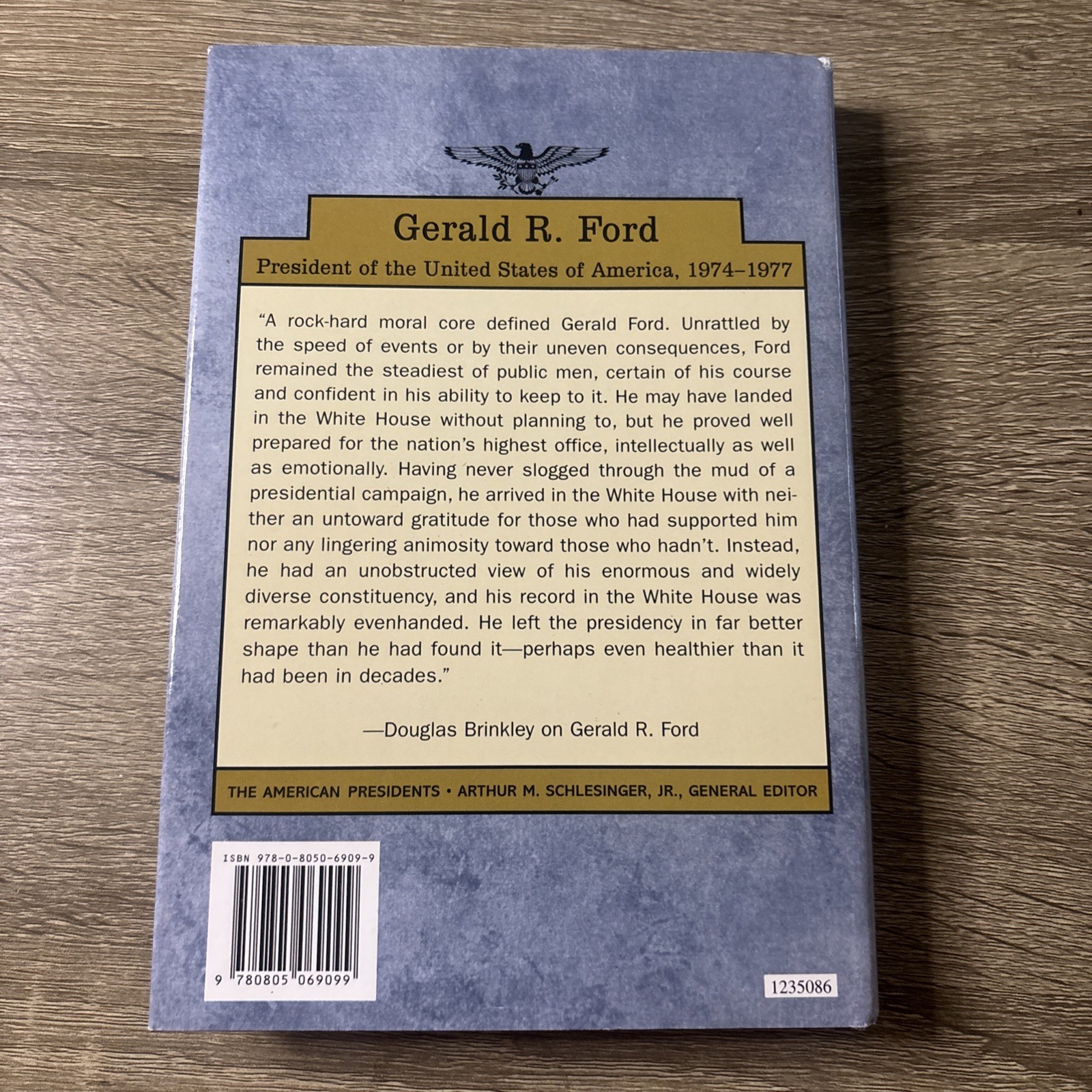 Gerald R. Ford: The American Presidents Douglas Brinkley 2007 Hardcover 1st Ed
