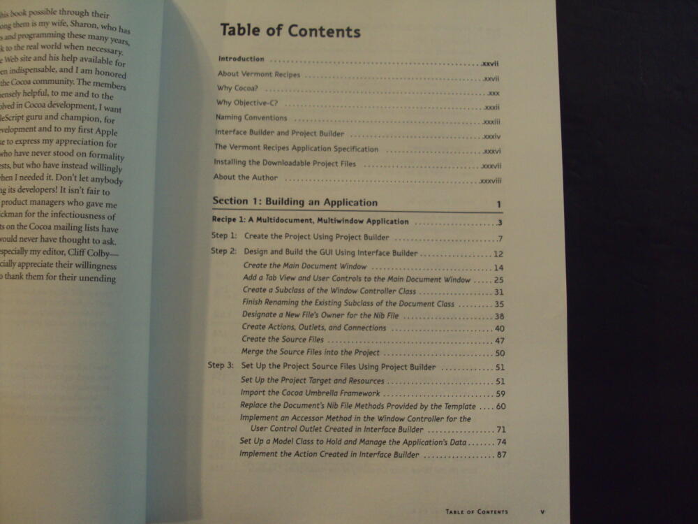 Cocoa Recipes For Mac OS X sc Bill Cheeseman 1st Ed 2003 Peachpit Press ID:77251