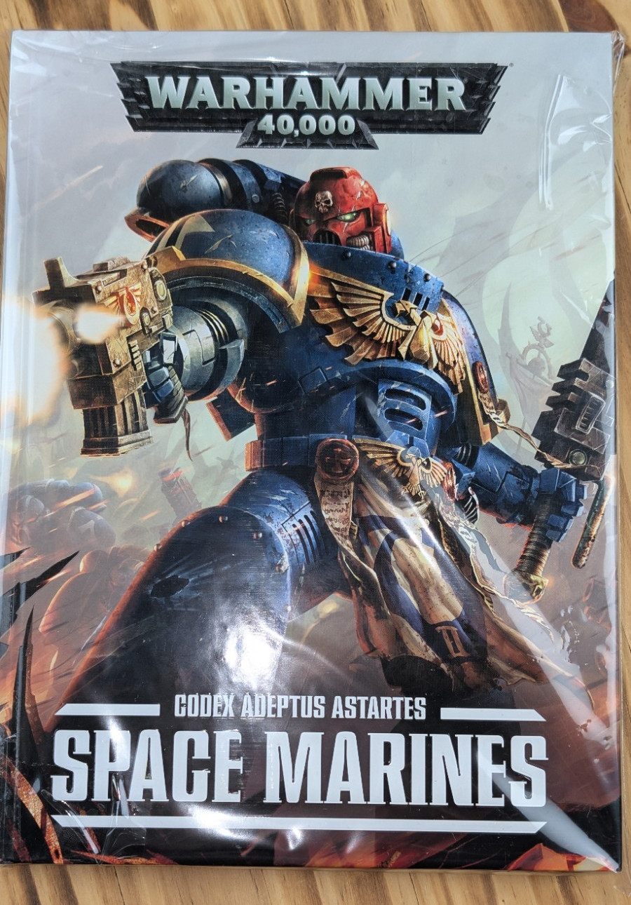 Codex Adeptus Astartes Space Marines Warhammer 40K 7th edition Supplement RPG