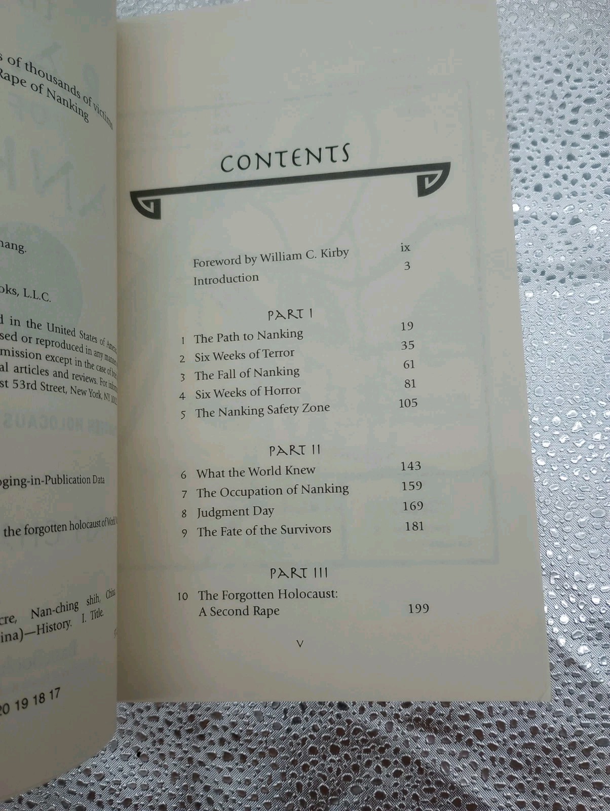 The Rape of Nanking Iris Chang BasicBooks WWII
