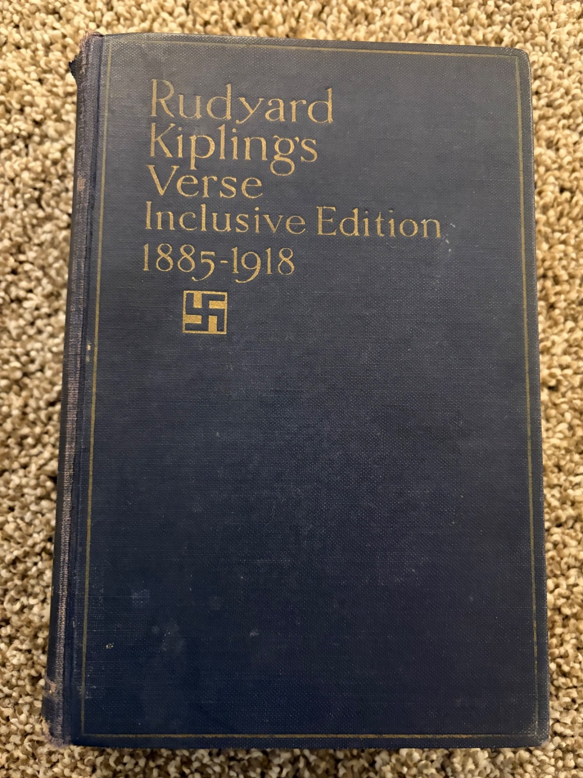 Rudyard Kipling’s Verse — Inclusive Edition, 1885–1918 published 1924 Swastika