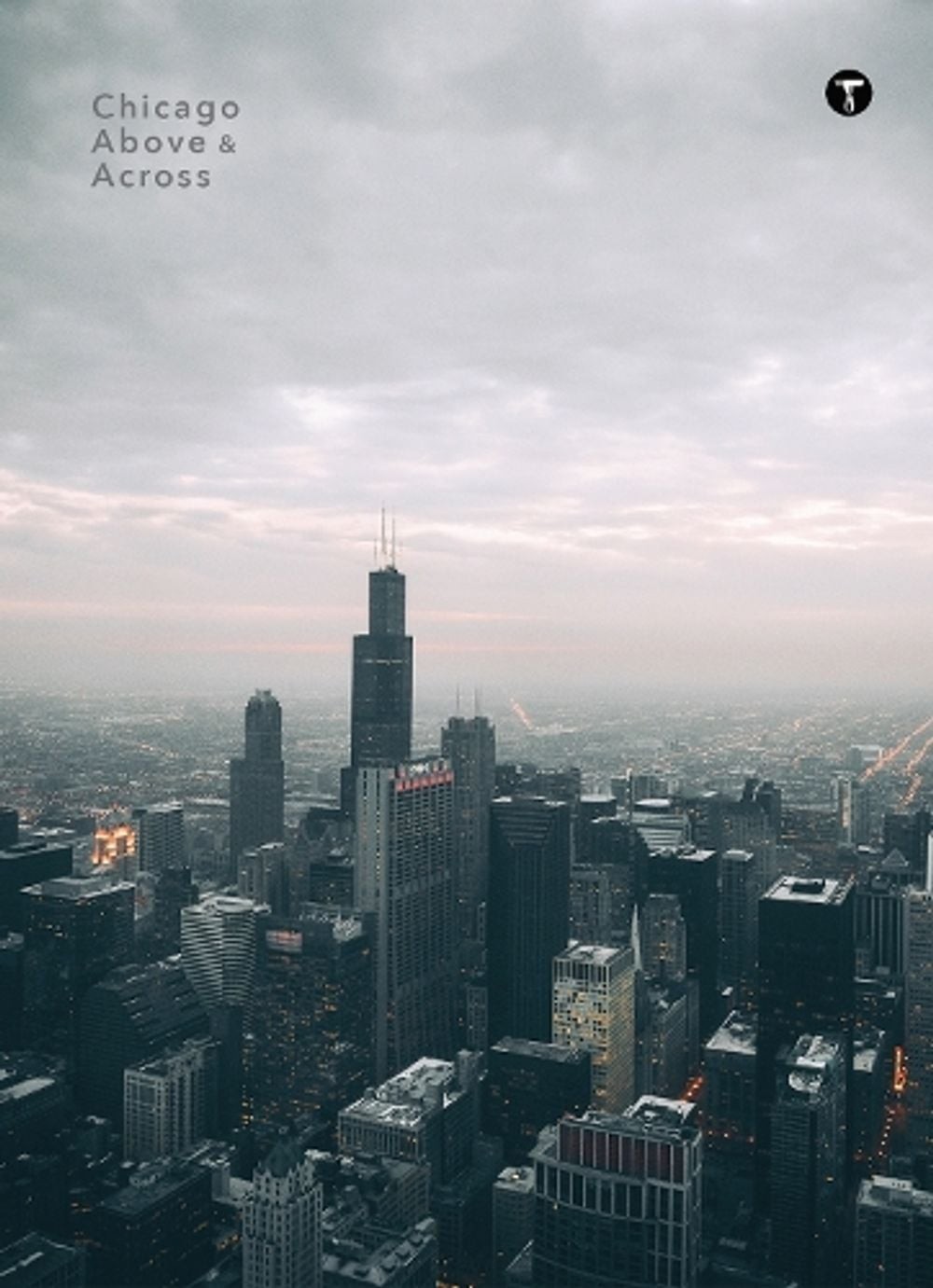 Above and Across Chicago by Sam Landers (English) Hardcover Book