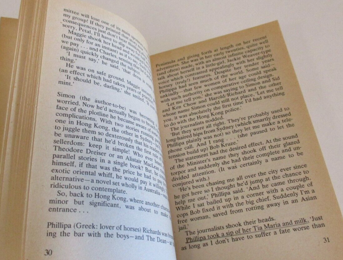 The Journalist – Robert Macklin – Book of the Film – Vintage – 152 Pages – 1979