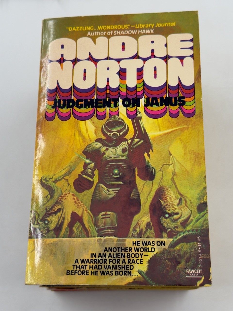 Andre Norton Fawcett Vintage 6 PB Fantasy Lot Various Titles 1970s 1980s