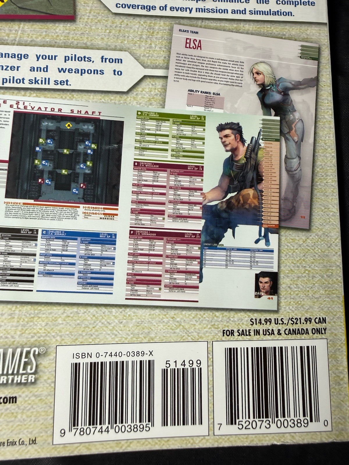 Brady Games Strategy Guide Front Mission 4 Official Strategy Guide Square Enix