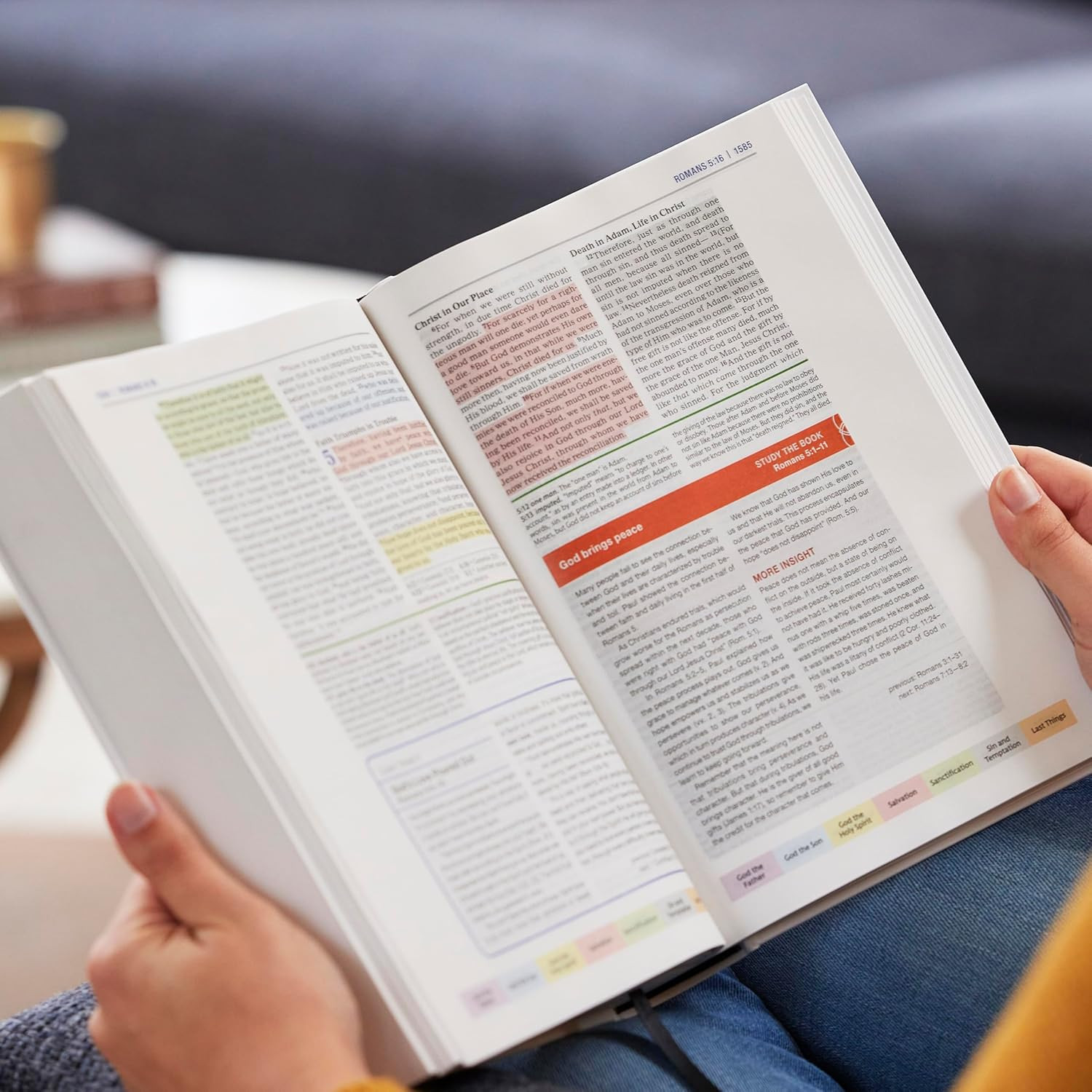 Color Code Study Bible, Revealing God’S Truth Color by Color (NKJV, Hardcover, R