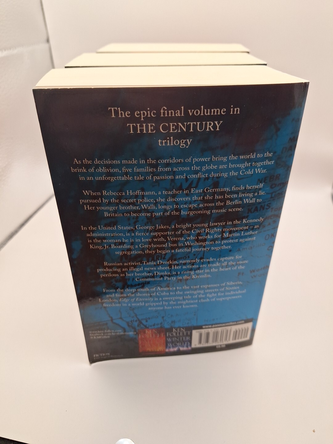 Ken Follet’s Century Trilogy, Books Paperback Like New 1,2 And 3 Lot Of 3