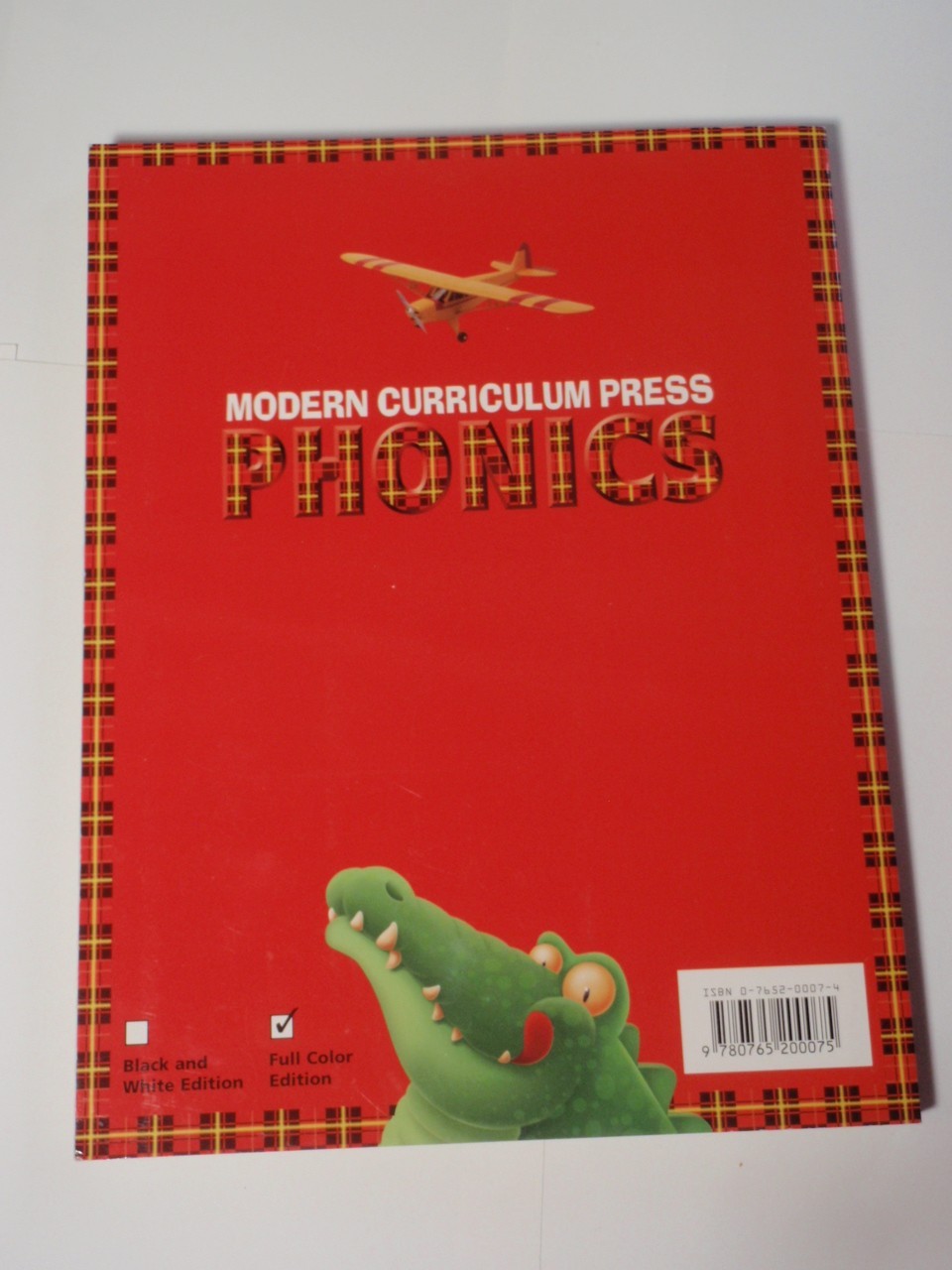 Level A Modern Curriculum Press Phonics Full Color Edition Workbook