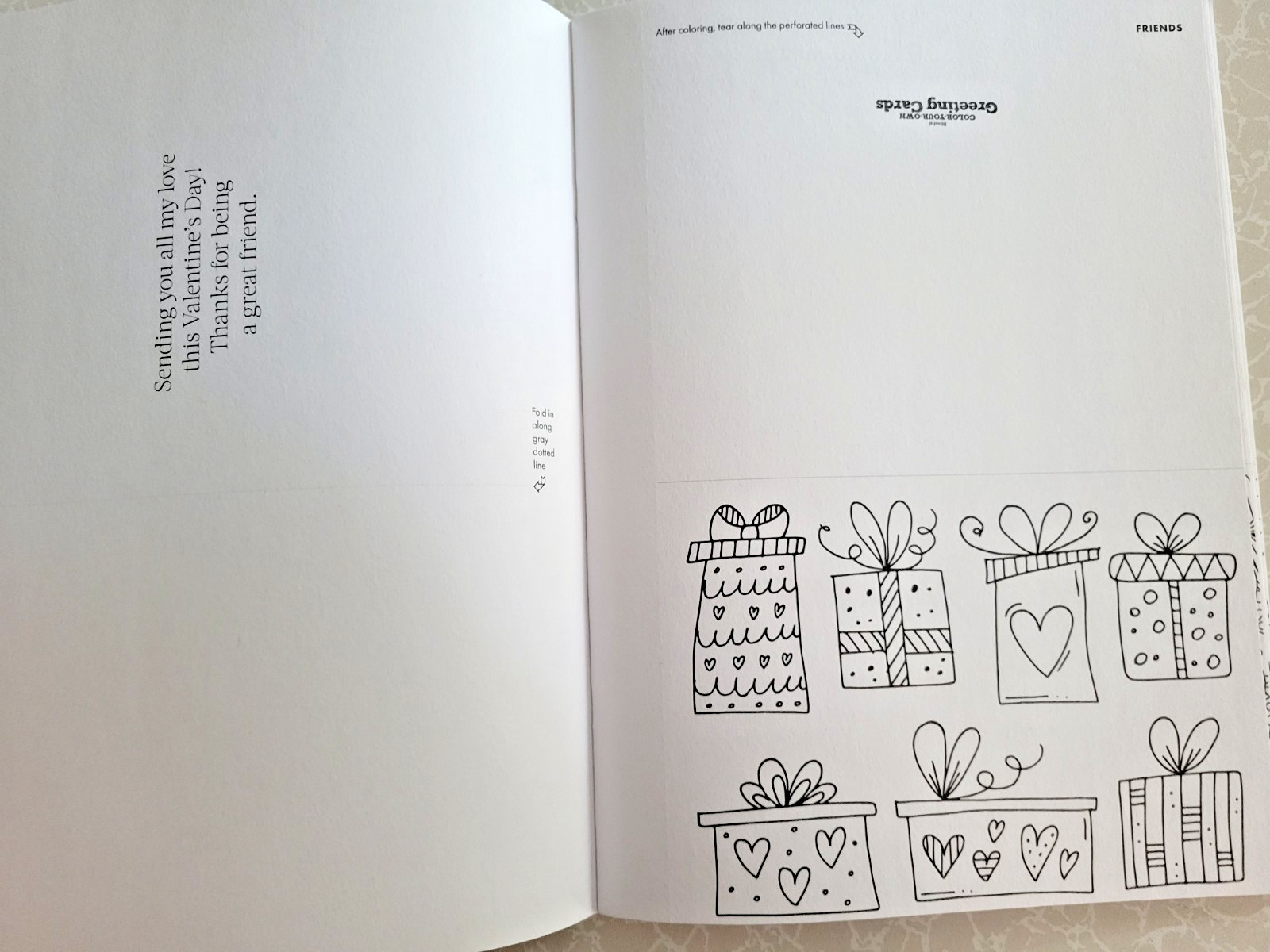 COLOR YOUR OWN GREETING CARDS Create 24 Fun & Festive Cards – Children & Adult
