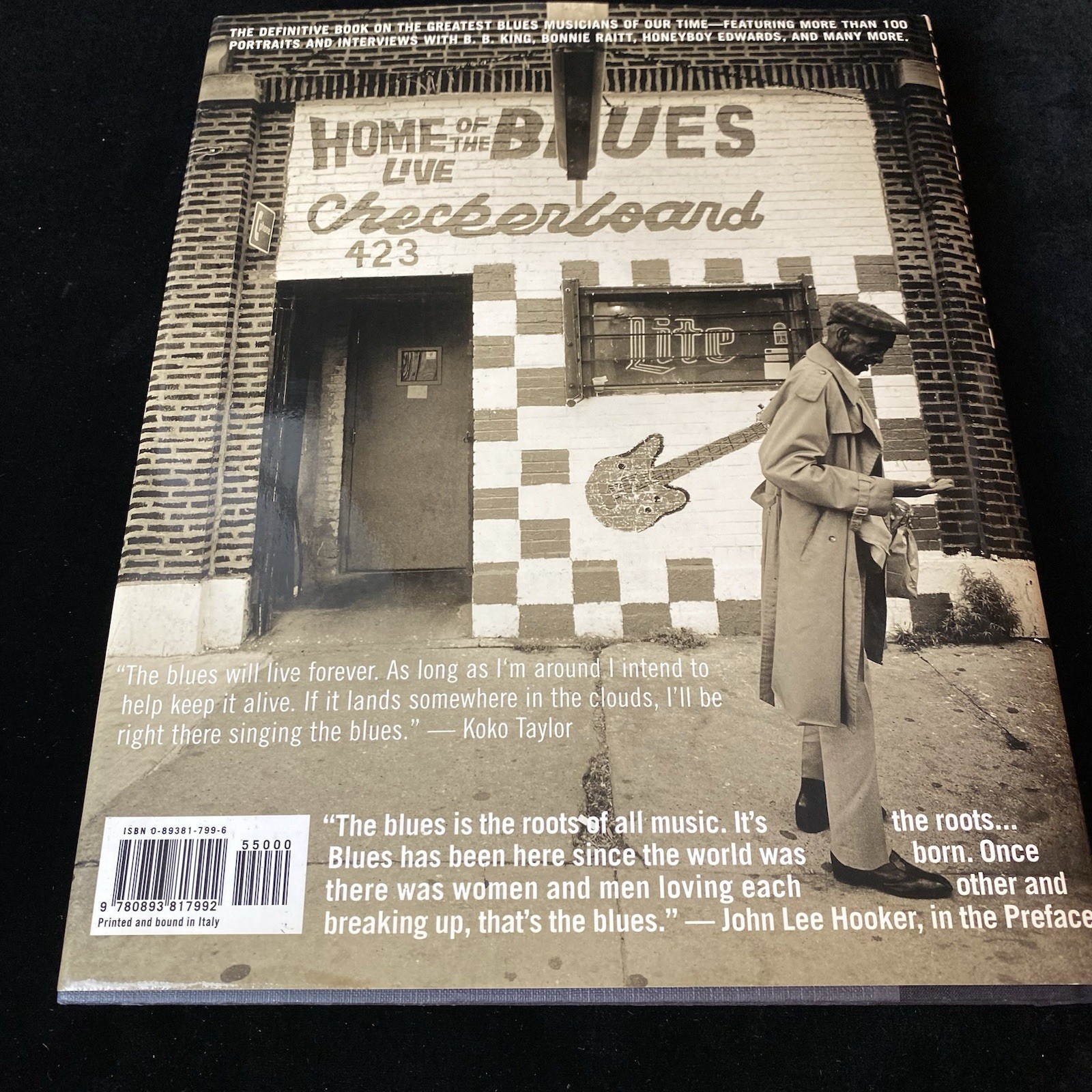 State of the Blues Photograph Art Book Signed by Jeff Dunas 1998 HCDJ Music