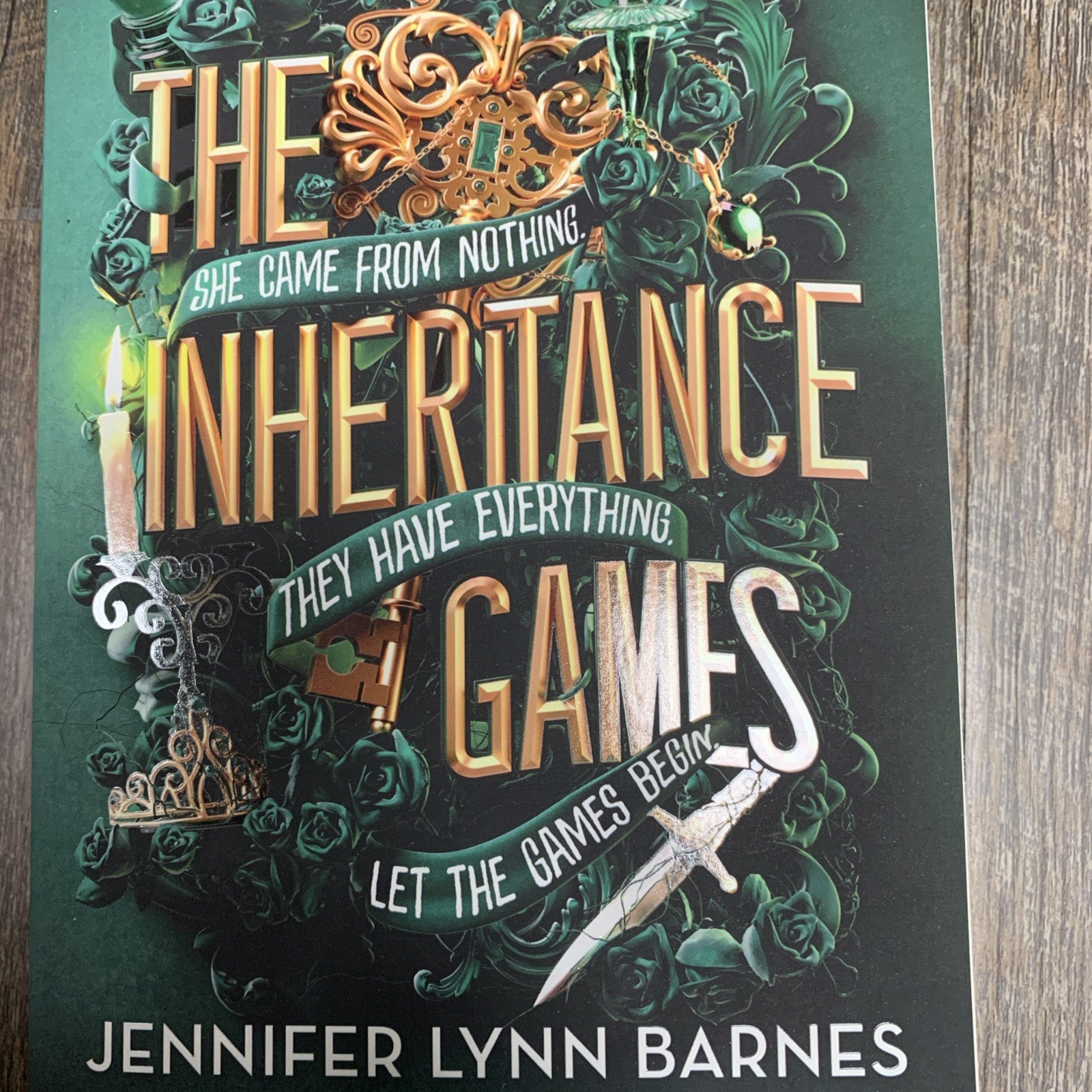 Inheritance Games by Jennifer Lynn Barnes (2021, Trade Paperback)