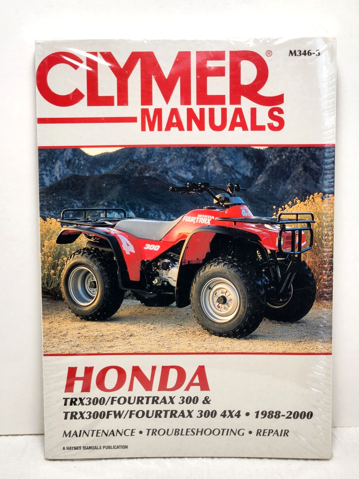 Clymer Manual HONDA TRX300 & TRX300FW / FOURTRAX 300 & 300 4×4 ~1988-200 NEW PB