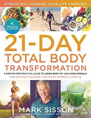 The Primal Blueprint 21-Day Total Body – Paperback, by Sisson Mark – Very Good