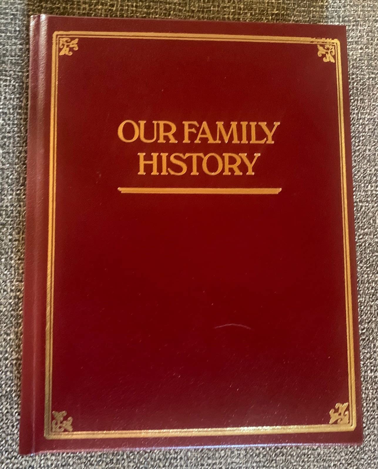 Our Family History, Deluxe (Anything Books) – Rh Value Publishing – Very Goo…