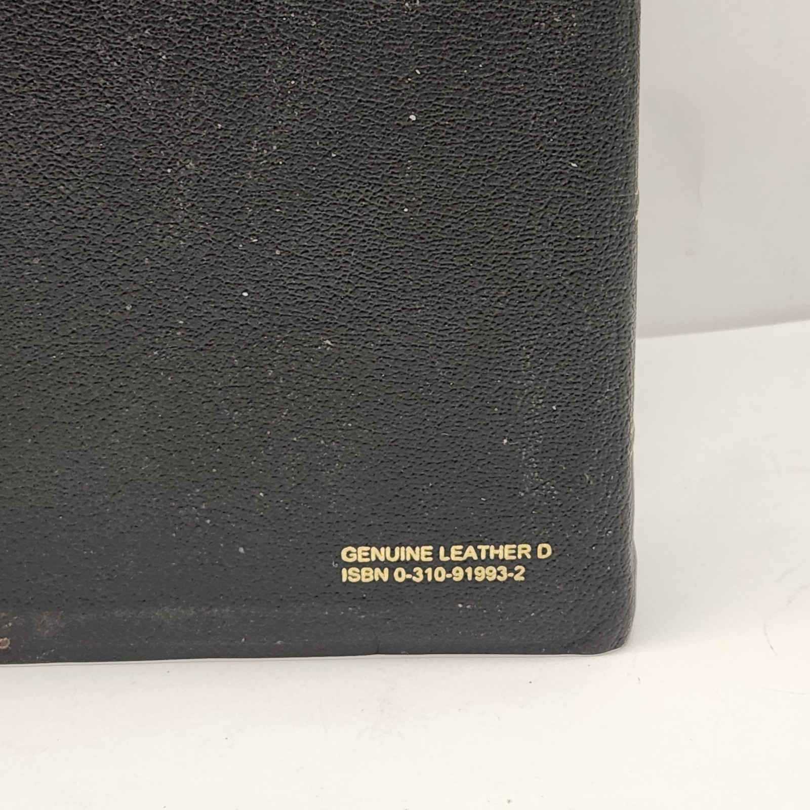 Life Application Study Bible NIV Zondervan 1991 Leather Religious Religion Book