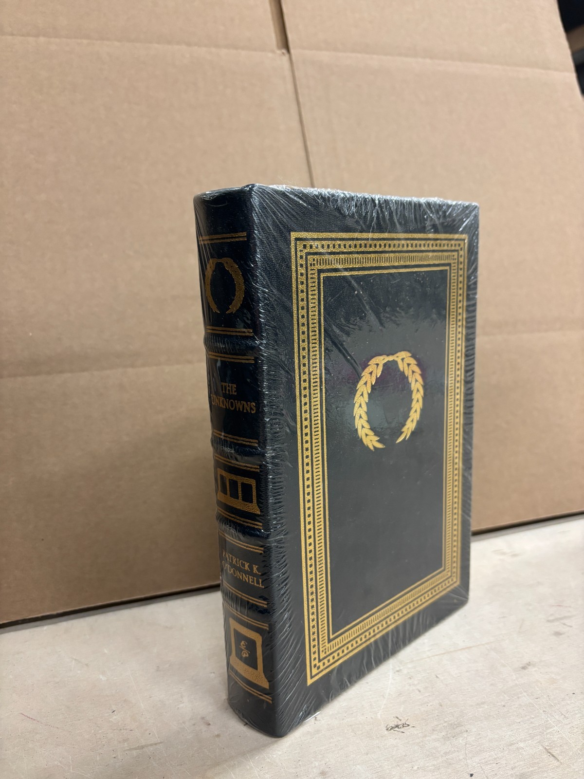 THE UNKNOWNS by Patrick O’Donnell Easton Press Deluxe Leather Bound NEW SEALED