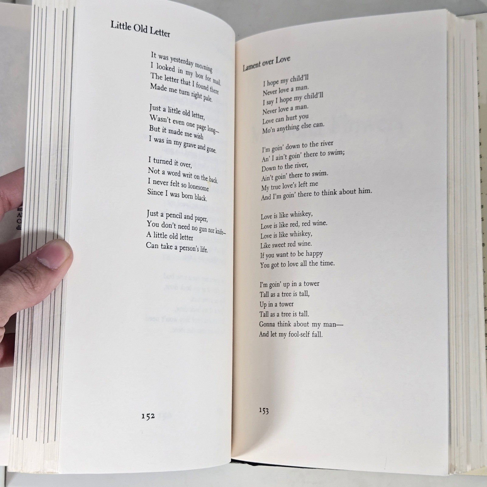 Selected Poems of Langston Hughes Vintage 1959 Borzoi Book Poetry Collection