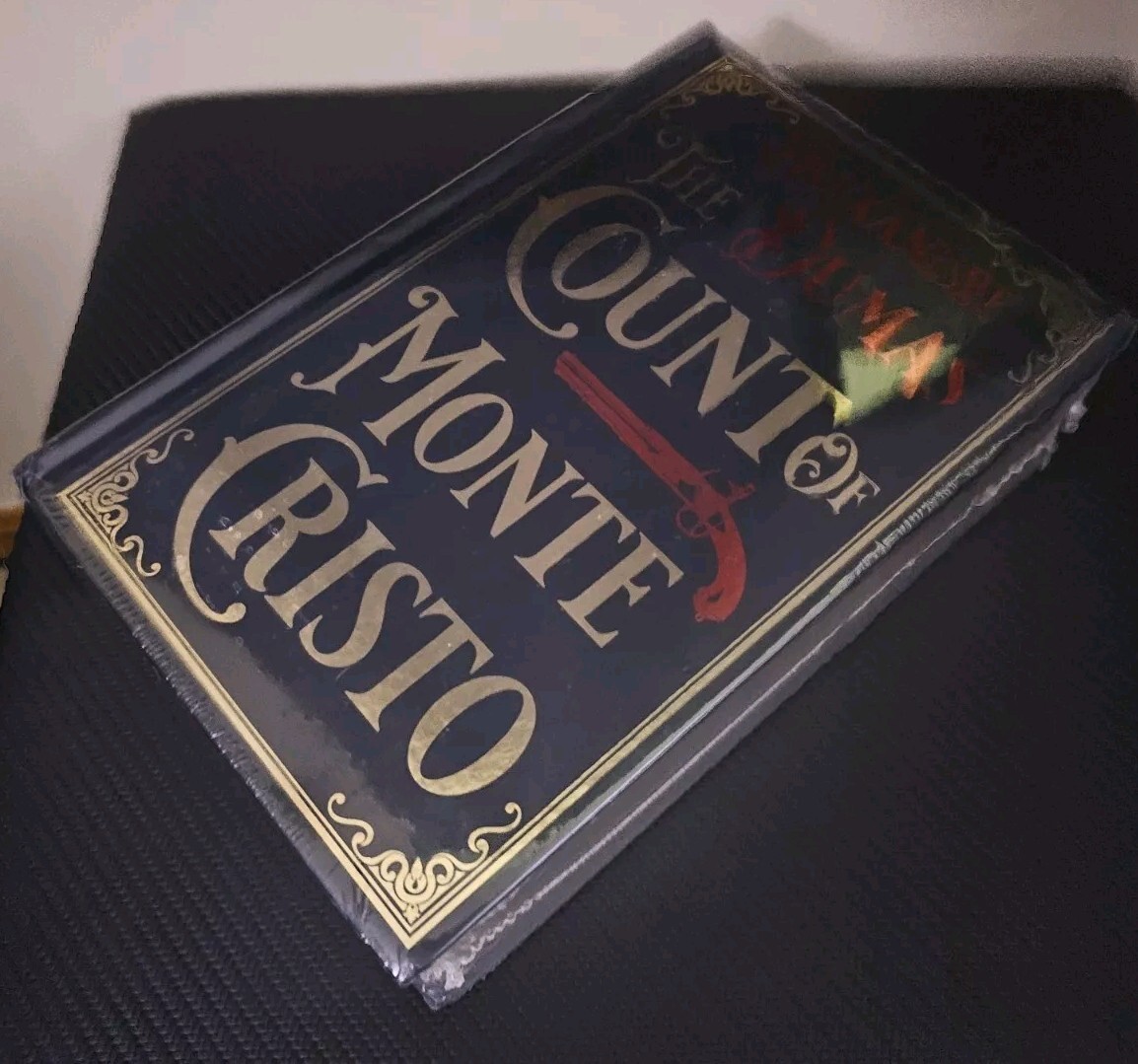 Count of Monte Cristo : Deluxe Hardbound ed Book. Alexandre Dumas. NEW, SEALED!