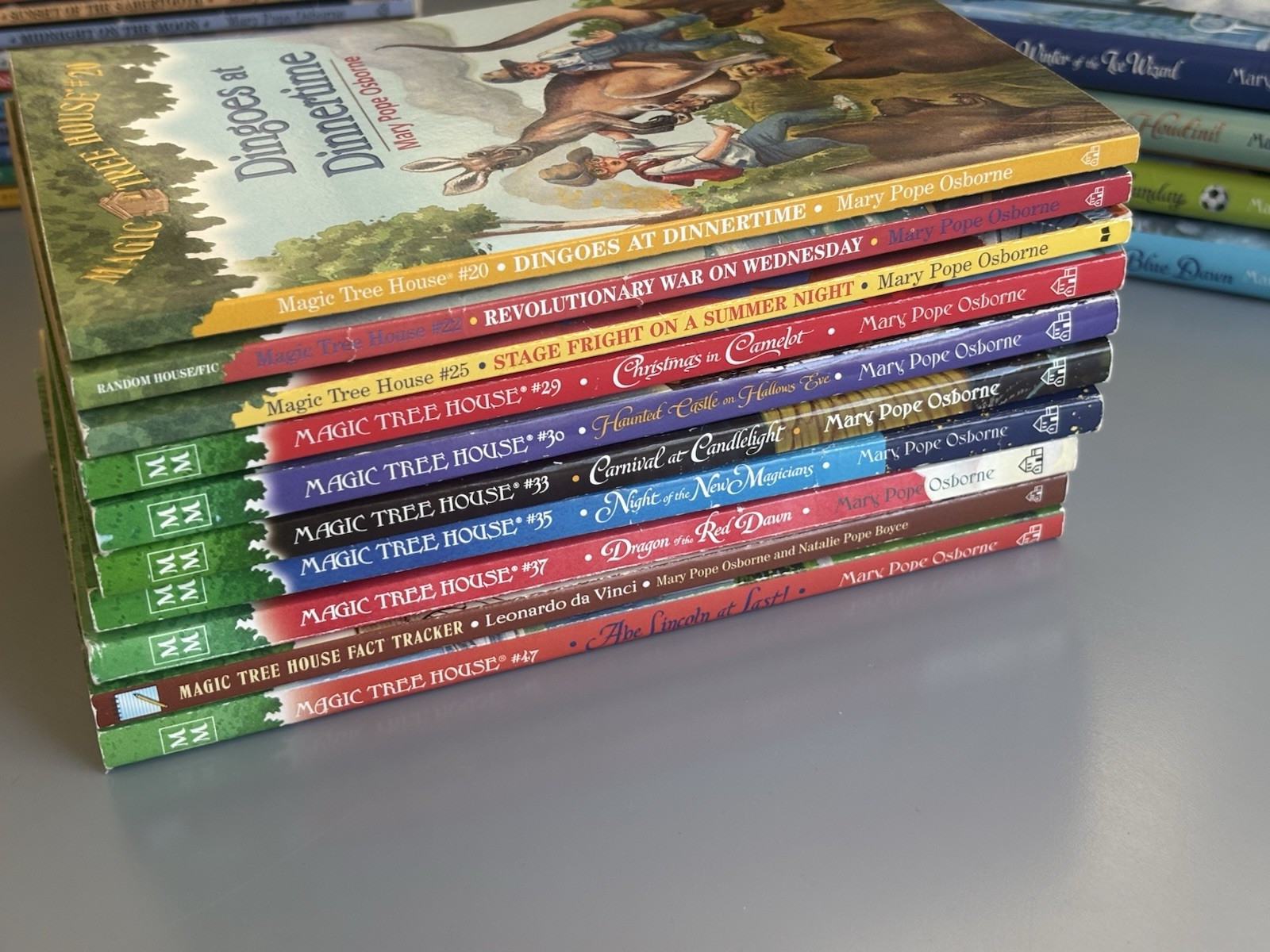 Magic Tree House Chapter Books YOU CHOOSE PICK, BUILD A LOT Merlin Mission