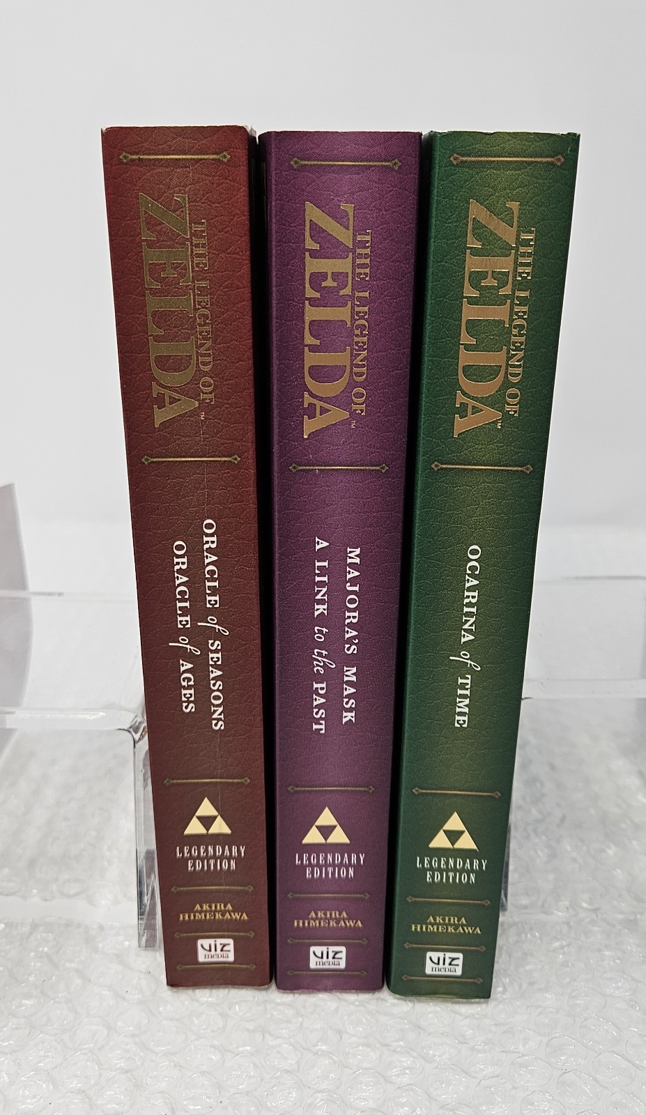 Zelda Legendary Edition Manga Set Ocarina Majora Oracle HC VIZ
