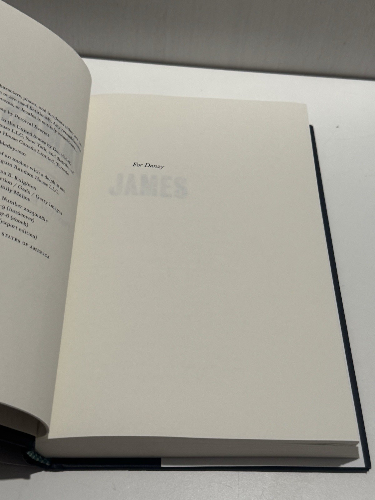 JAMES by Percival Everett SIGNED 1st Edition 3rd Print Hardcover (2024) Pulitzer