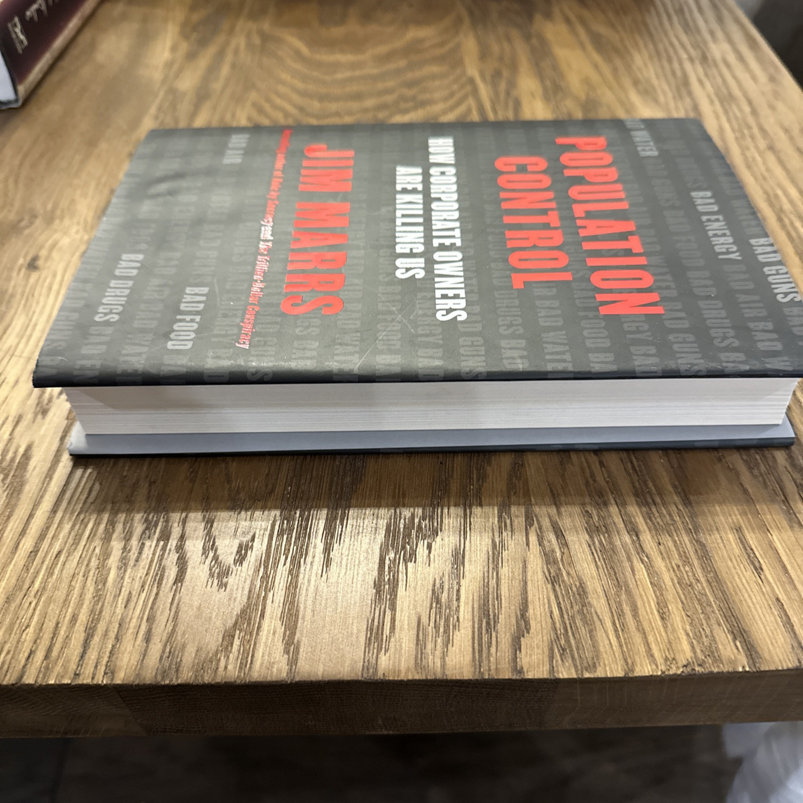 Population Control: How Corporate Owners Are Killing Us by Jim Marrs: Used