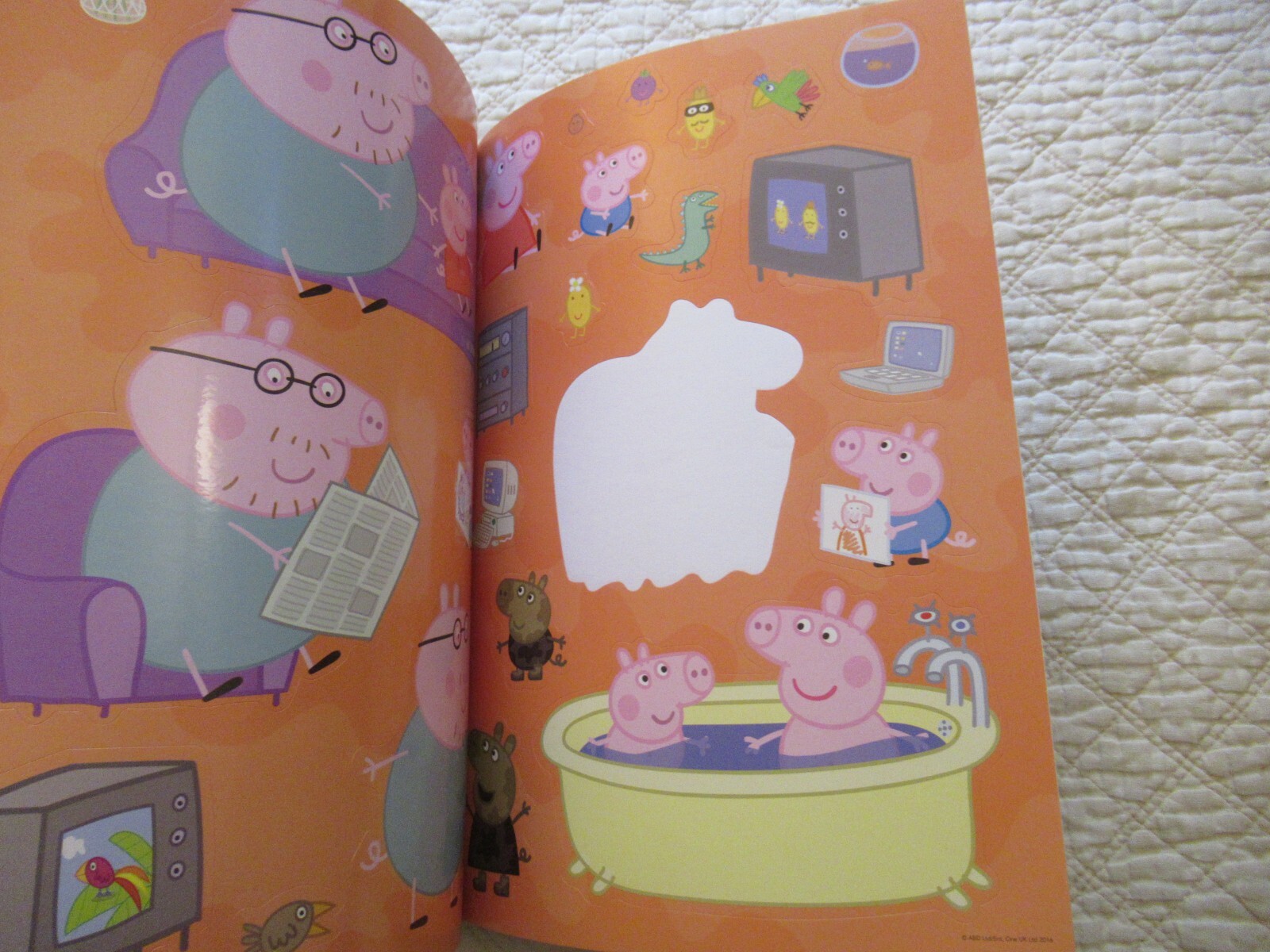 Peppa Pig Coloring Book Set (Includes Stickers) (Paperback) (Includes Crayons)
