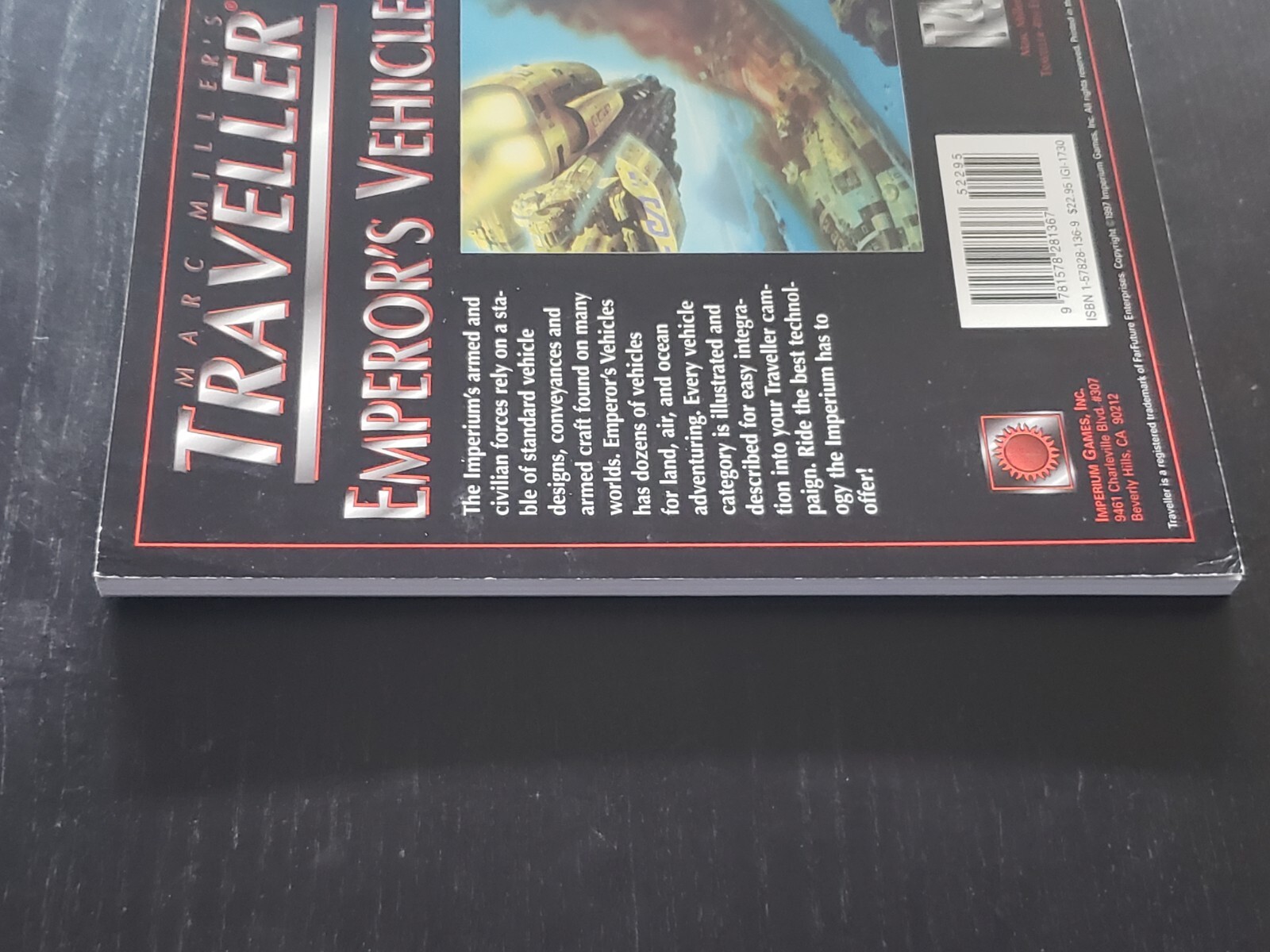 Marc Miller’s Traveller EMPEROR’S VEHICLES 4th Edition Softcover