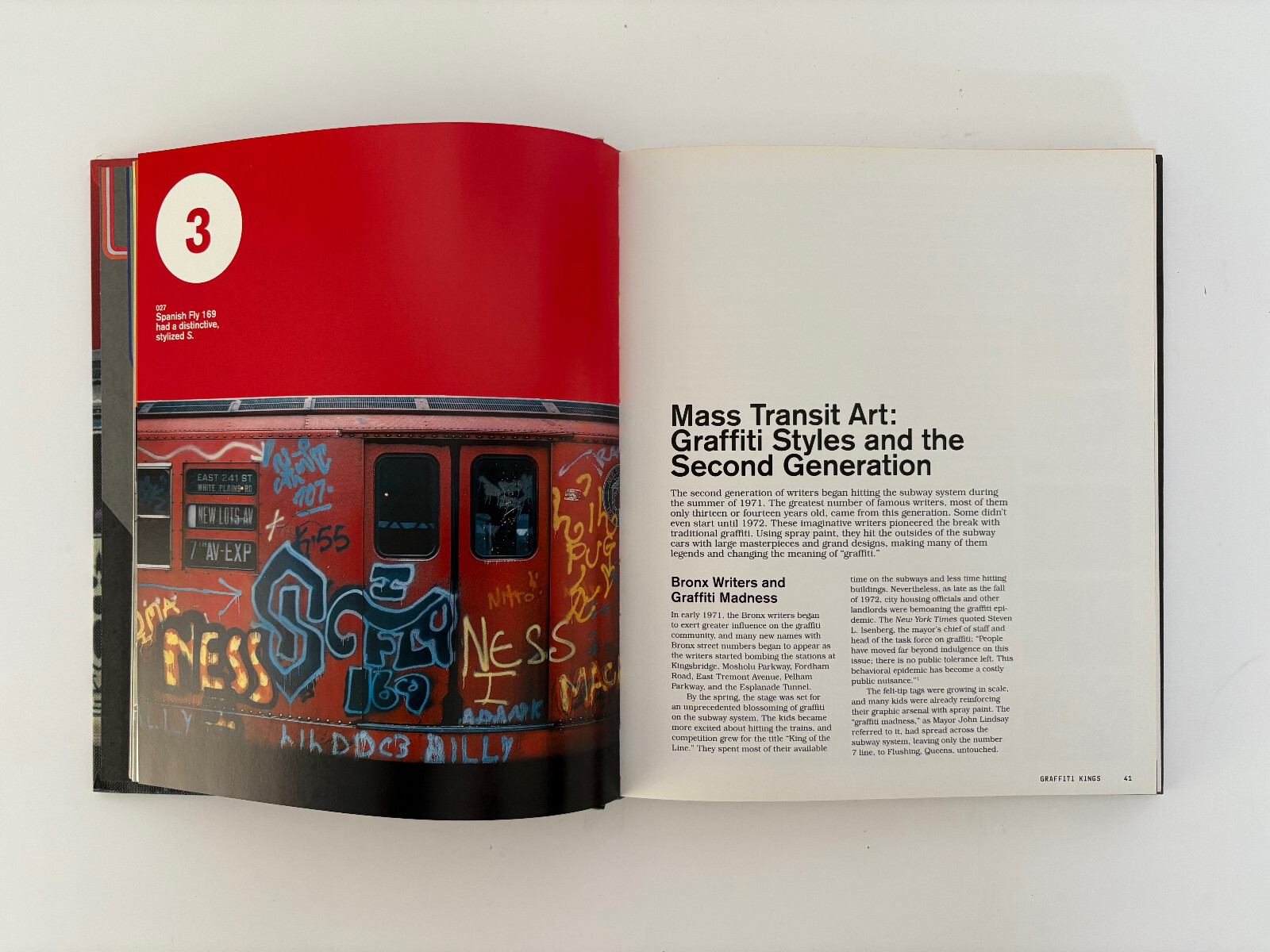 Graffiti Kings: New York City Mass Transit Art of the 1970s Book by Jack Stewart
