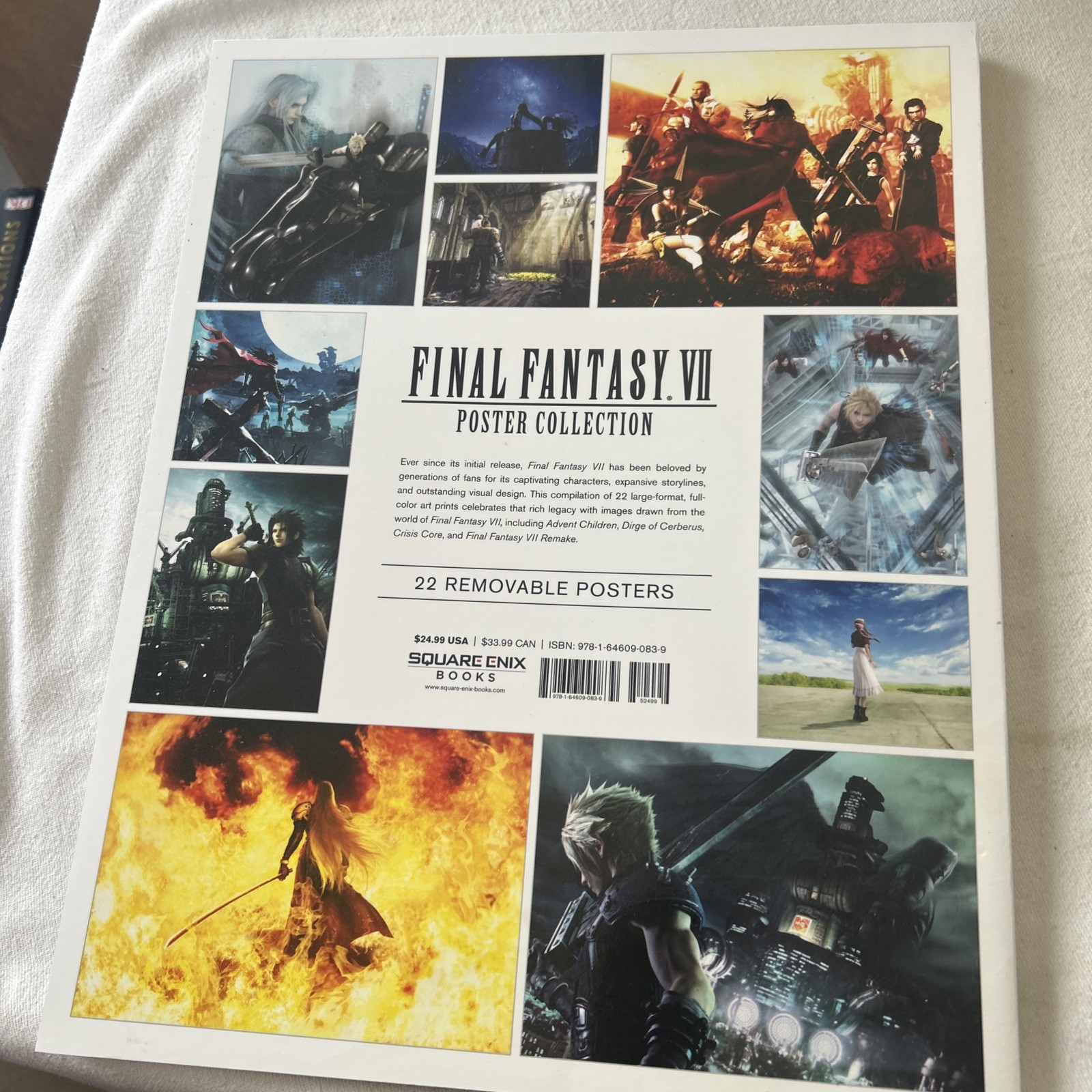 Final Fantasy VII, XIV Poster Collection 2 Books Br2