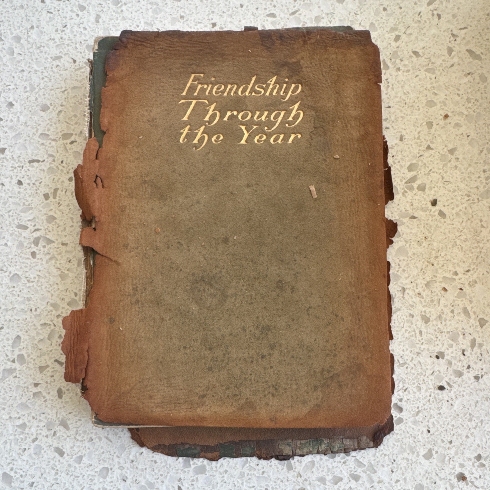 Antique Bookbinder’s Project Lot – 2 Antique Books for Restoration, Repair, Art