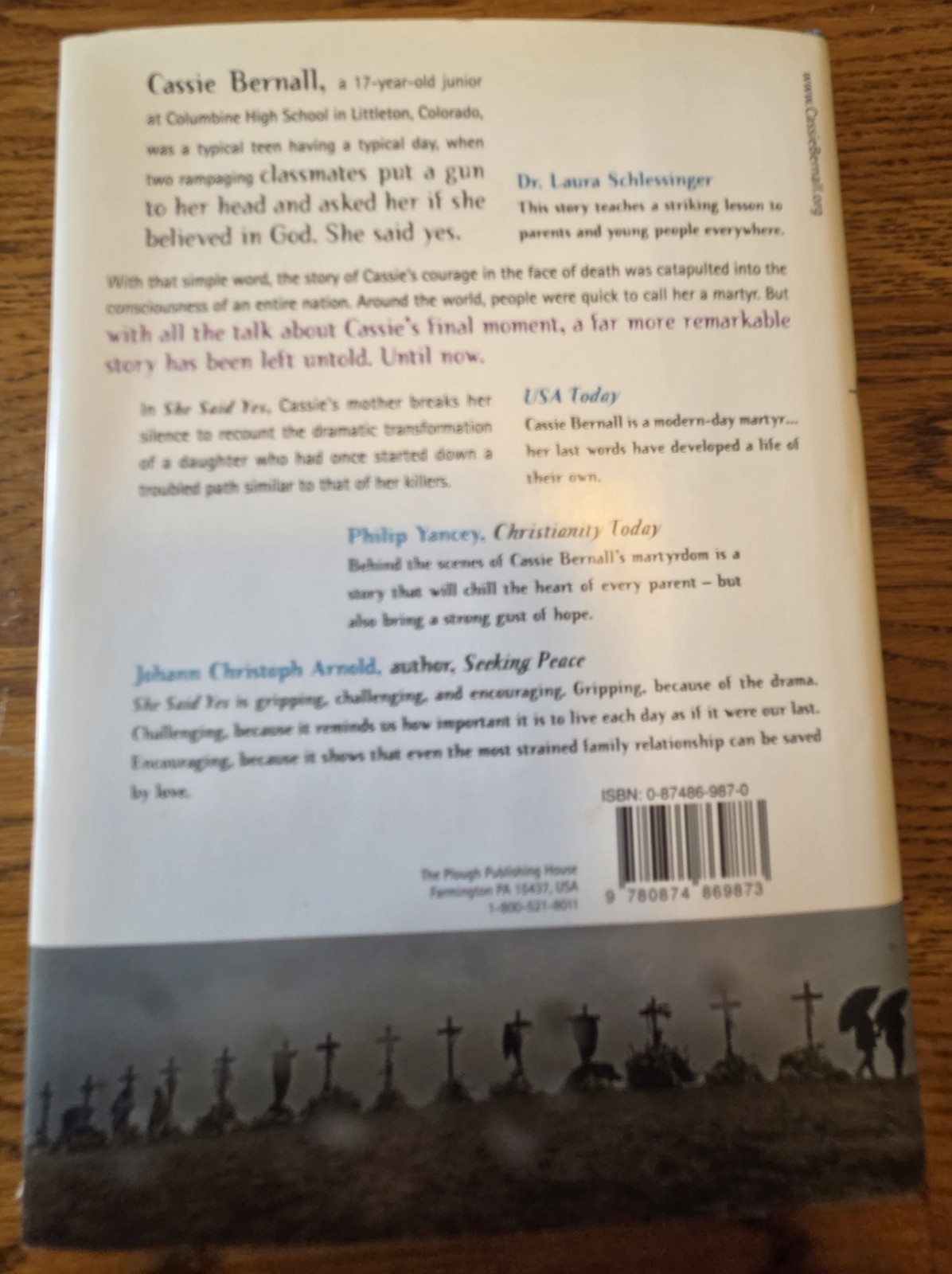 She Said Yes Paperback: Misty Bernall, Plough Publishing House, YA Biography