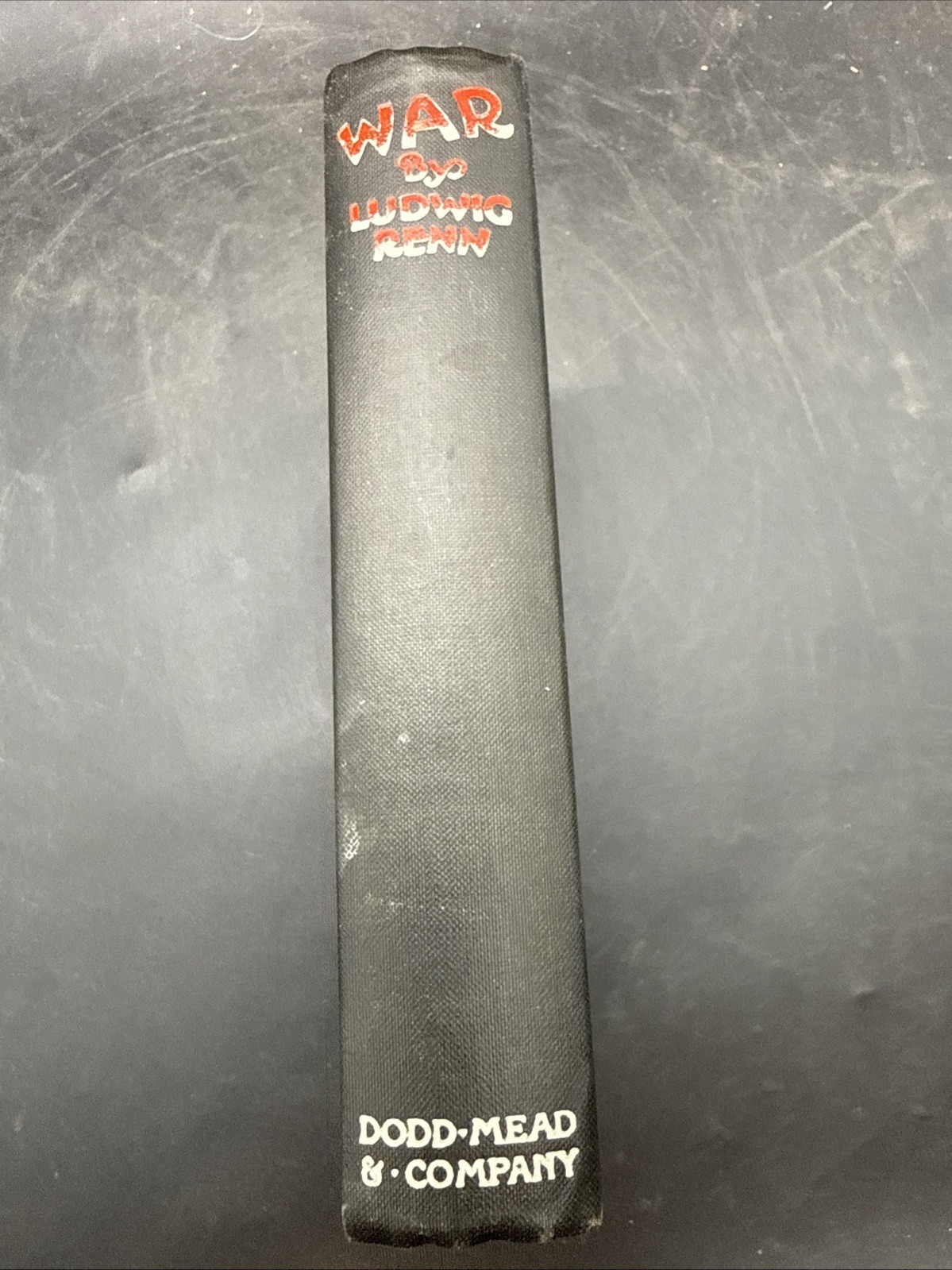 RARE EDITORIAL COPY “WAR” Ludwig Renn WWI 1929 1st Edition