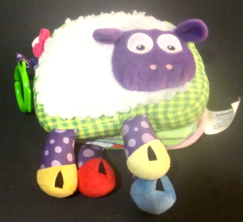 KidsBooks LLC Infant BABY Soft Mary Had A Little Lamb Book Closure & Clip