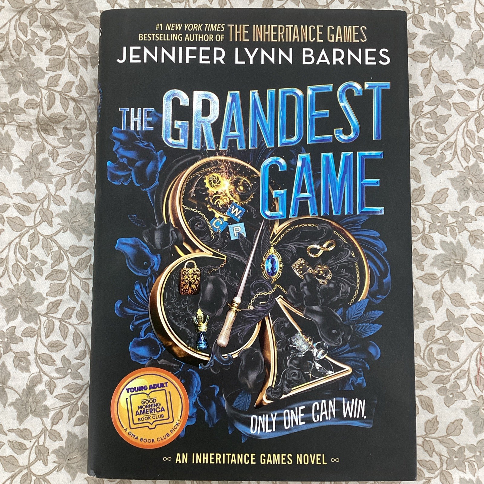 The Grandest Game by Jennifer Lynn Barnes Hardcover Book BRAND NEW!