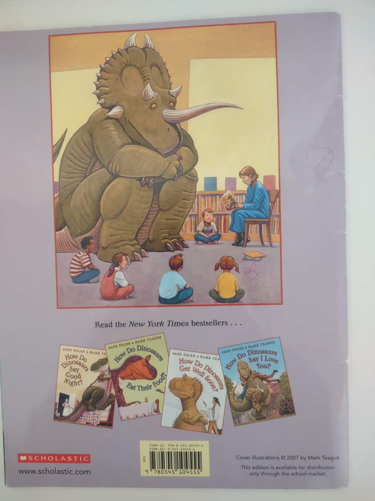 How Do Dinosaurs…book lot of 3 Jane Yolen Mark Teague