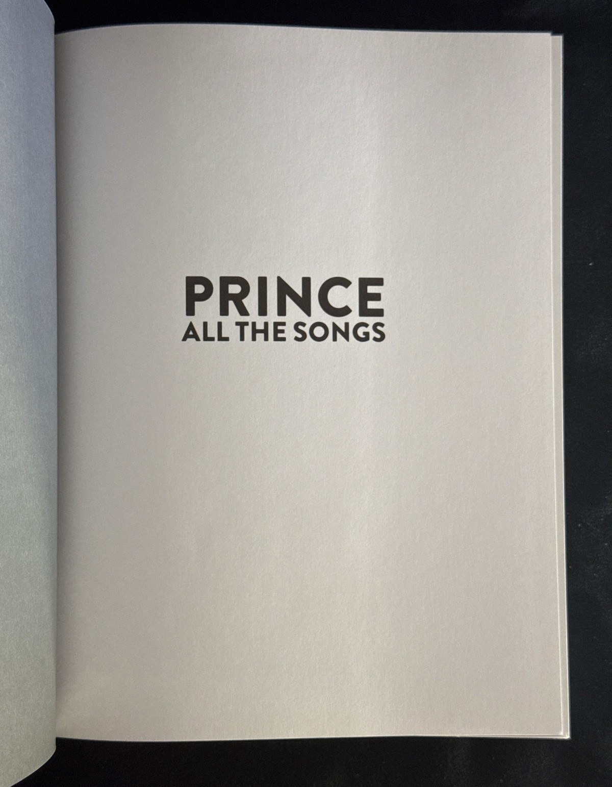 Prince All the Songs The Story Behind Every Track Benoît Clerc Hardcover Book