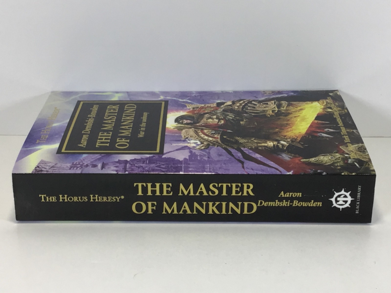 MASTER OF MANKIND – Horus Heresy – Warhammer 40k – Black Library – MMPB – 2022