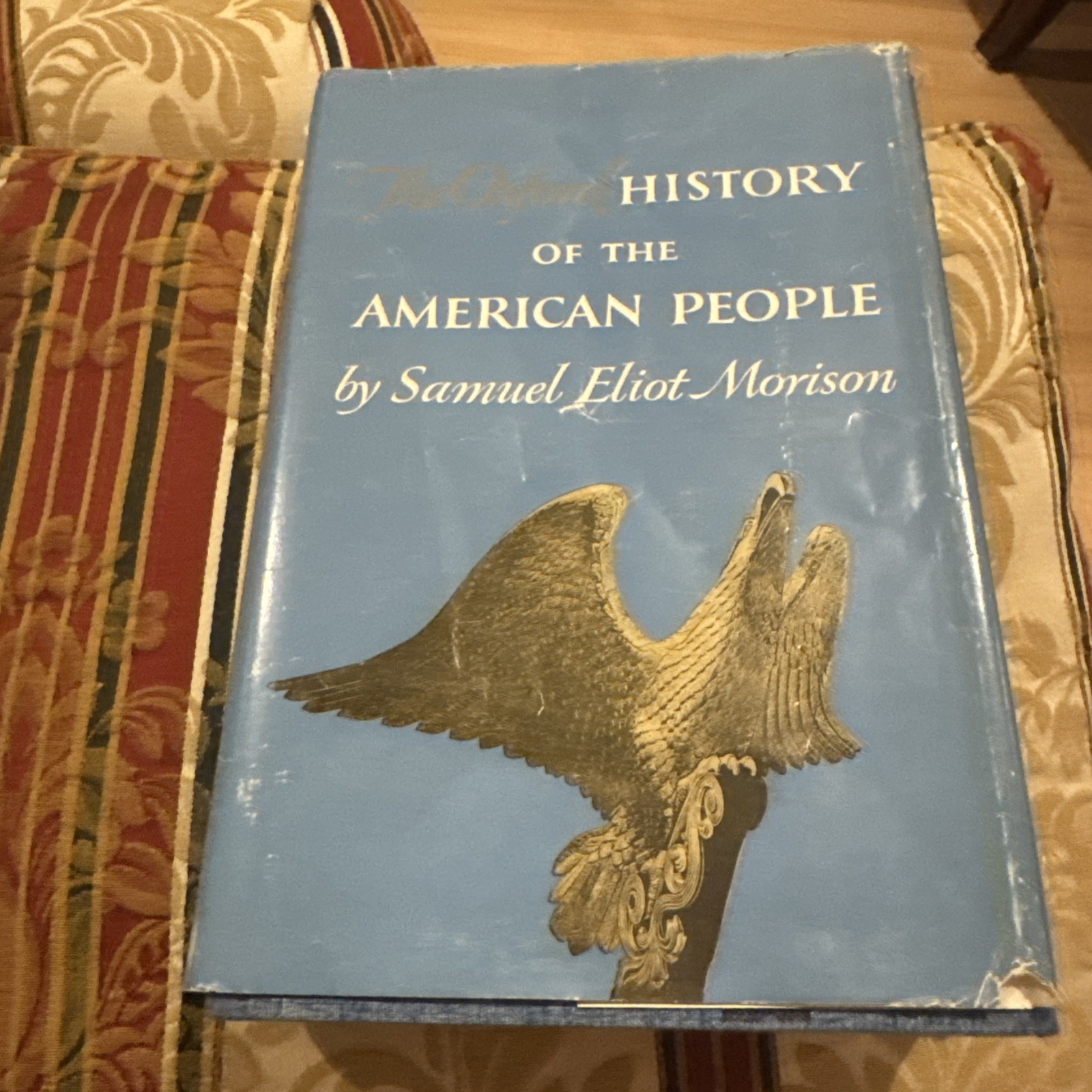 Vintage 1965 The Oxford History of the American People Morison Hardcover Book