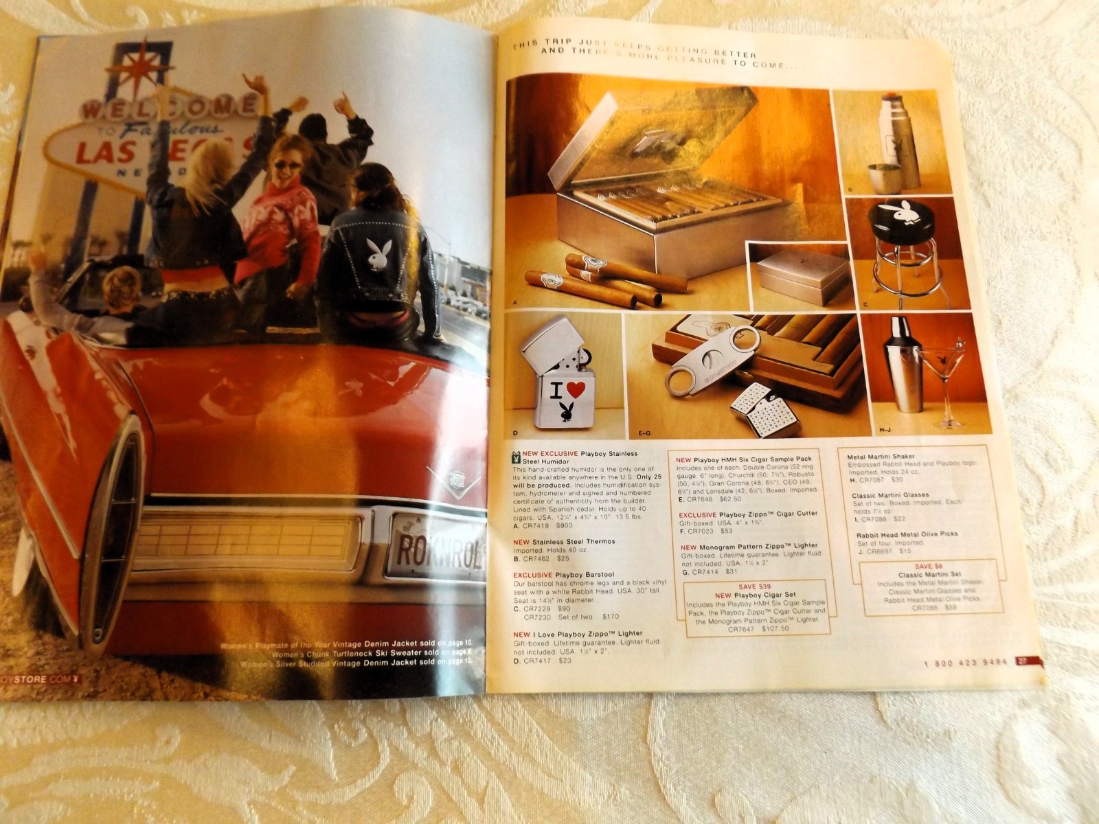 25 YEAR OLD PLAYBOY MAGAZINE CATALOG 🔥 HOLIDAY 2001 🔥