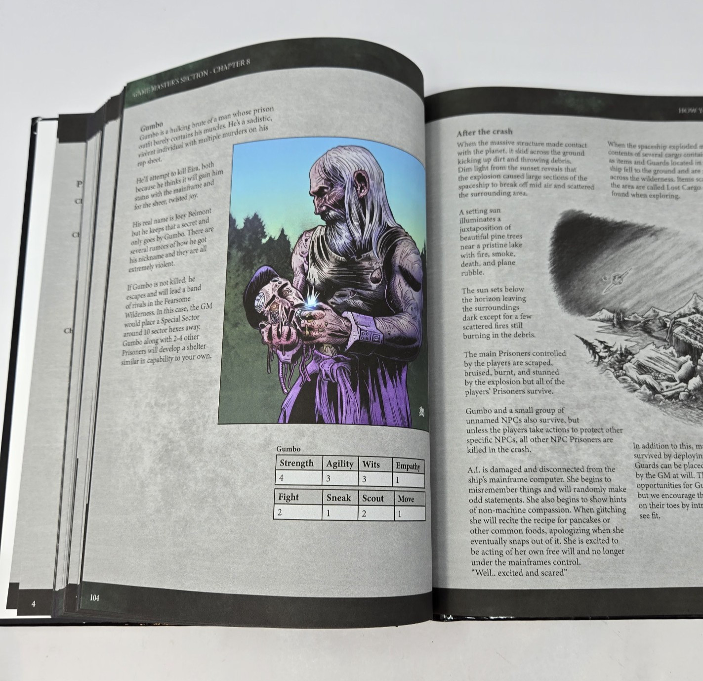 Fearsome Wilderness RPG Year Zero Horror/Lumberjack Folklore *Kickstarter Ed
