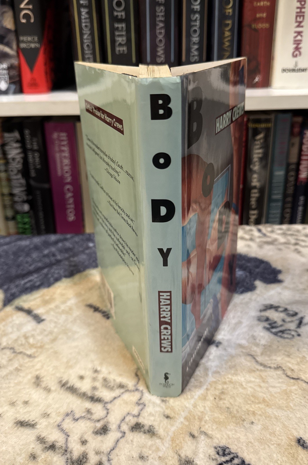 Body by Harry Crews (1990, Hardcover) First Edition/Print, 1st/1st, VG, $18.95