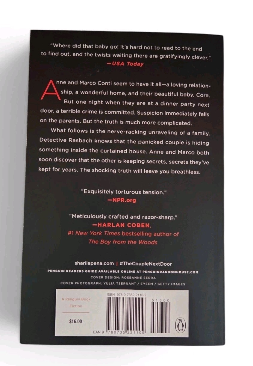 Shari Lapena 3 Book Lot PB Thriller Mystery The Couple Next Door End of Her