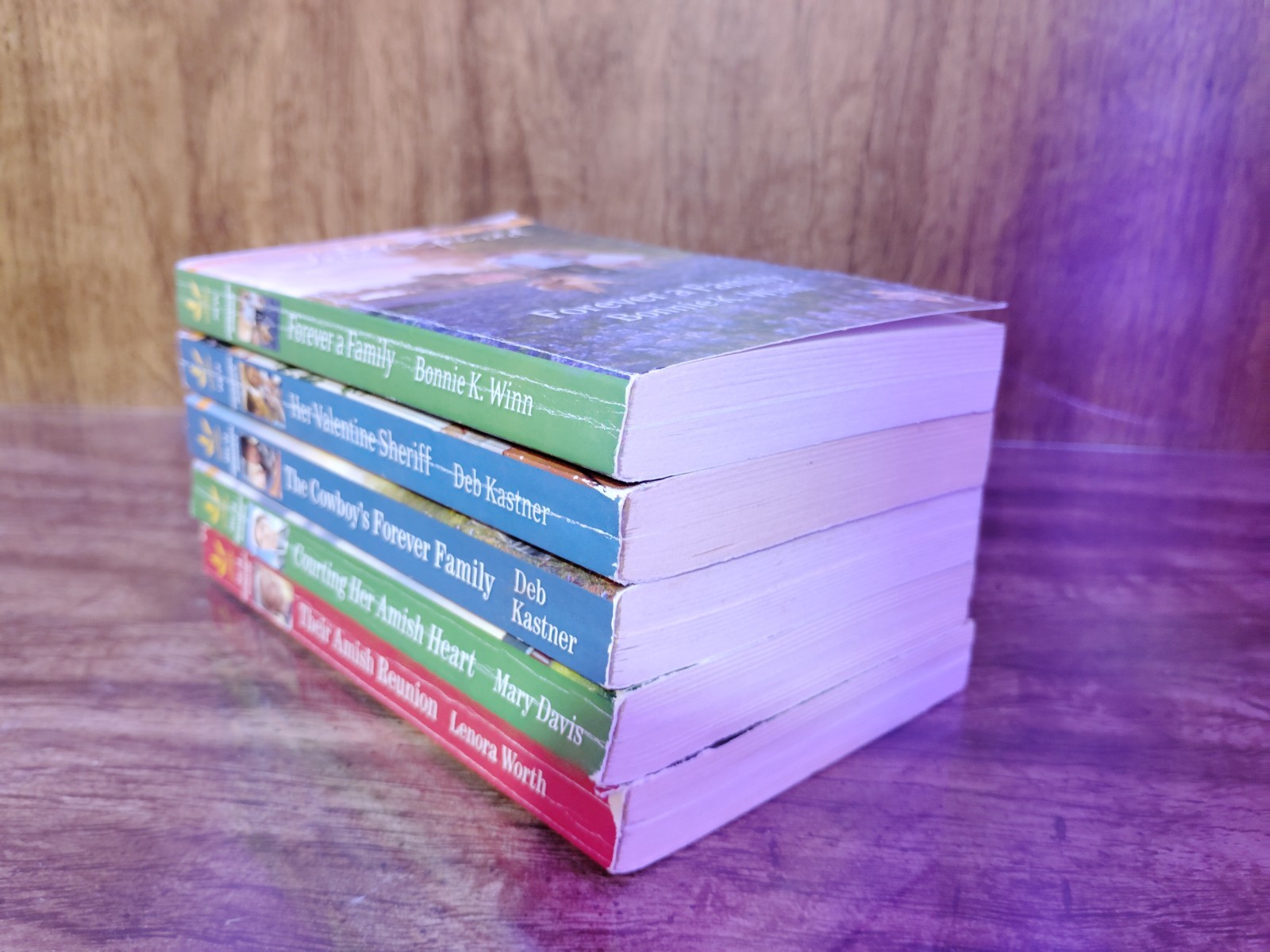 Love Inspired Inspirational Romance Lot 5 Books Harlequin Amish Cowboy Faith PB